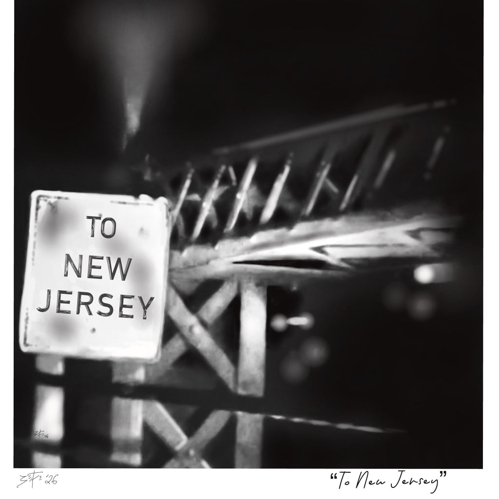“To New Jersey” Original Artwear Heavyweight Crewneck T-Shirt for Men